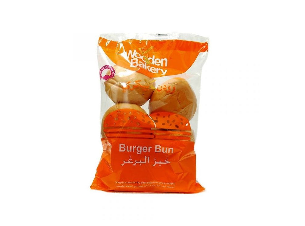 Wooden Bakery Burger Bun