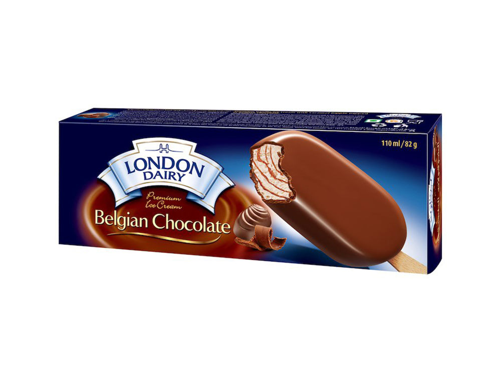 London Dairy Belgian Chocolate Ice Cream Stick