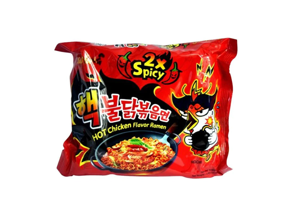 Buldak Hot Chicken Flavor Ramen X2 Spicy - Korean Indomie
