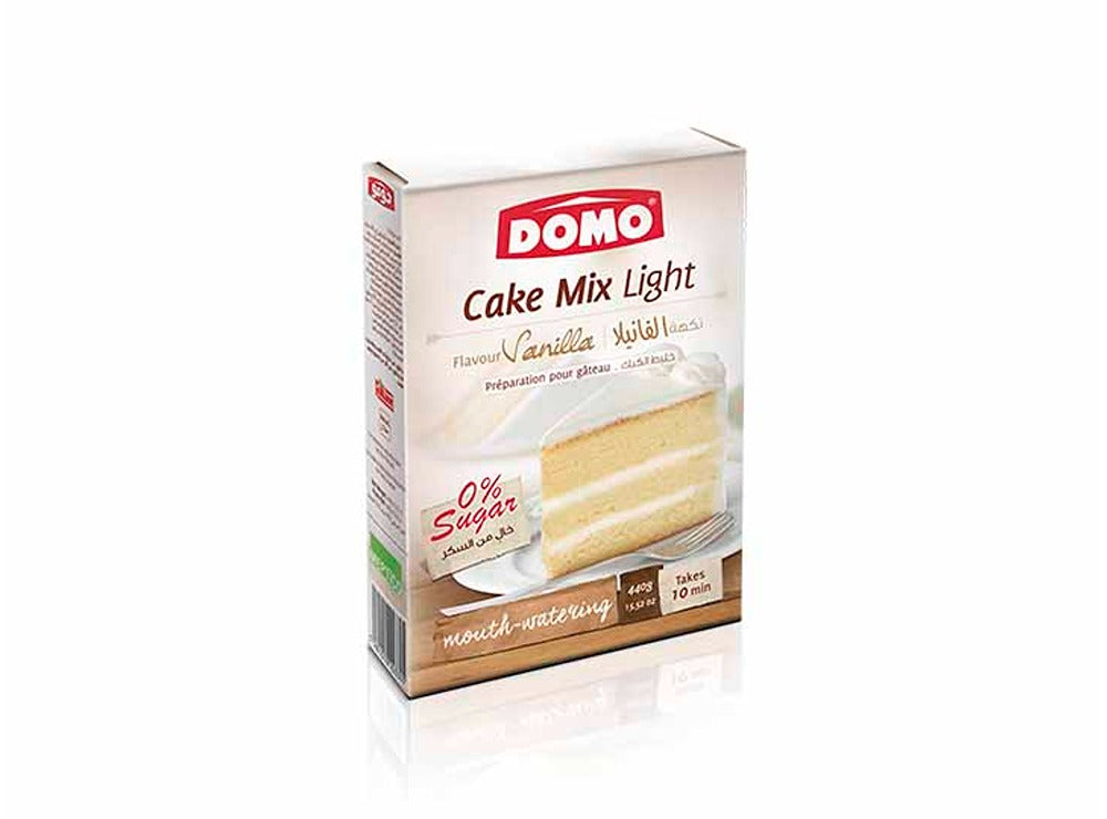 Domo Cake Mix Light Vanilla Flavour