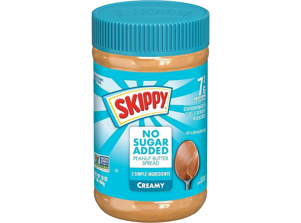 Skippy Peanut Butter No Sugar Added Creamy