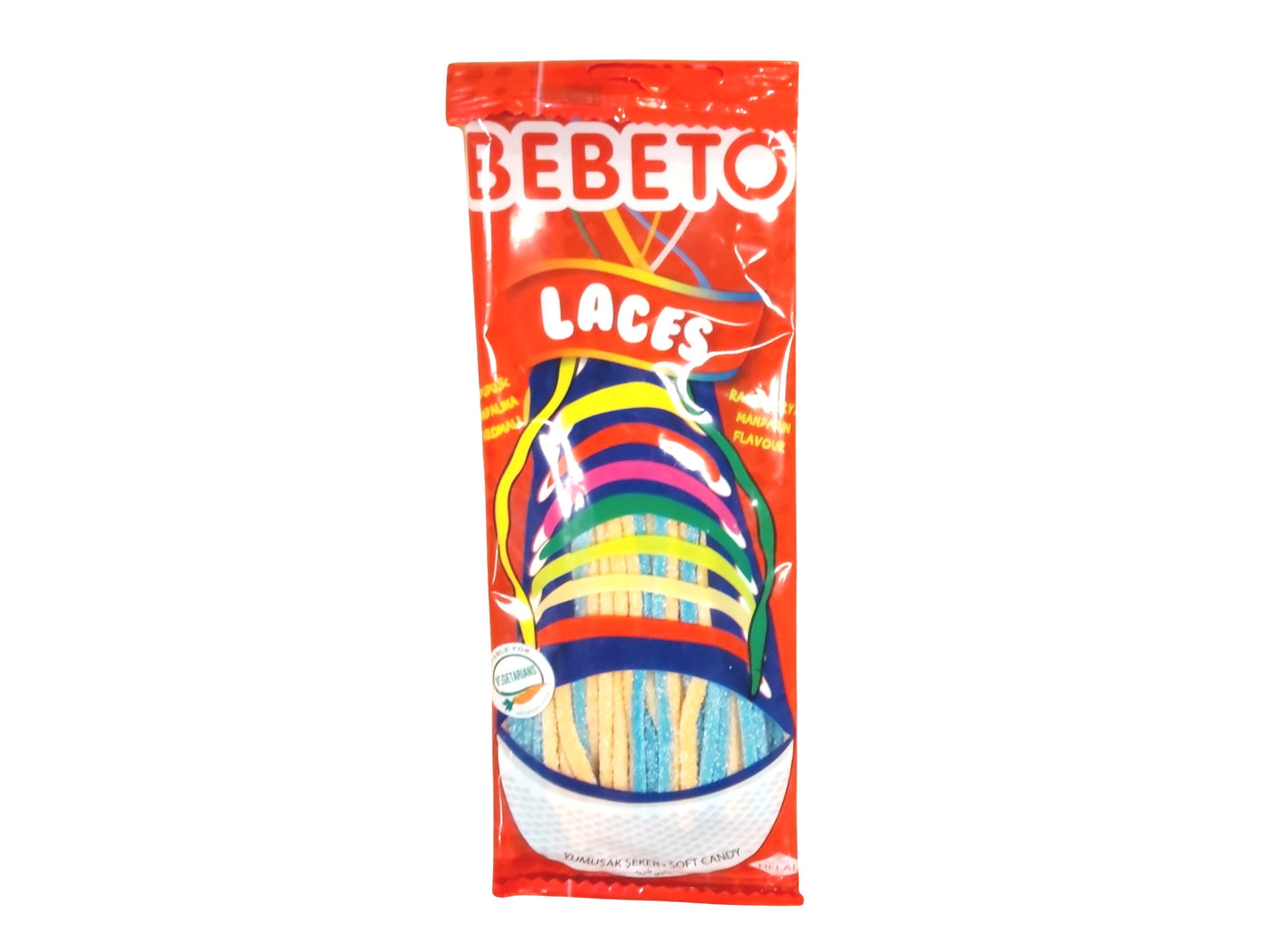 Bebeto Laces Raspberry & Mandarin Flavour