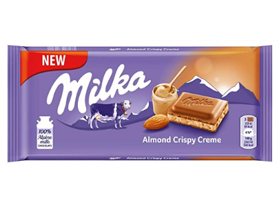 Milka Almond Crispy Creme