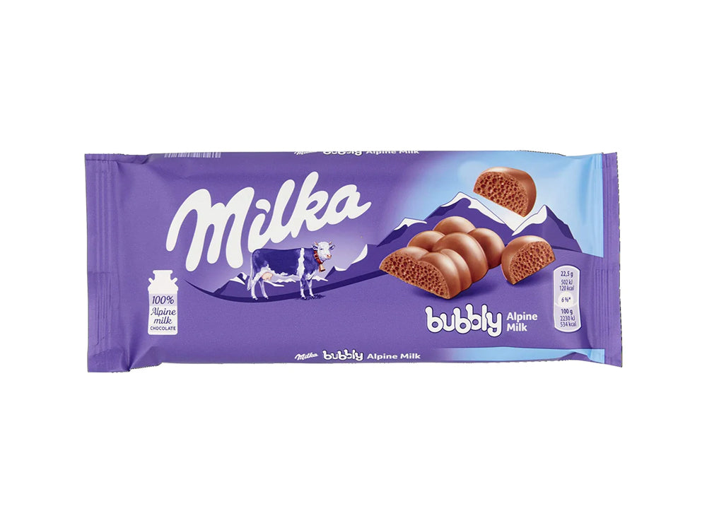Milka Bubbly Alpine Milk