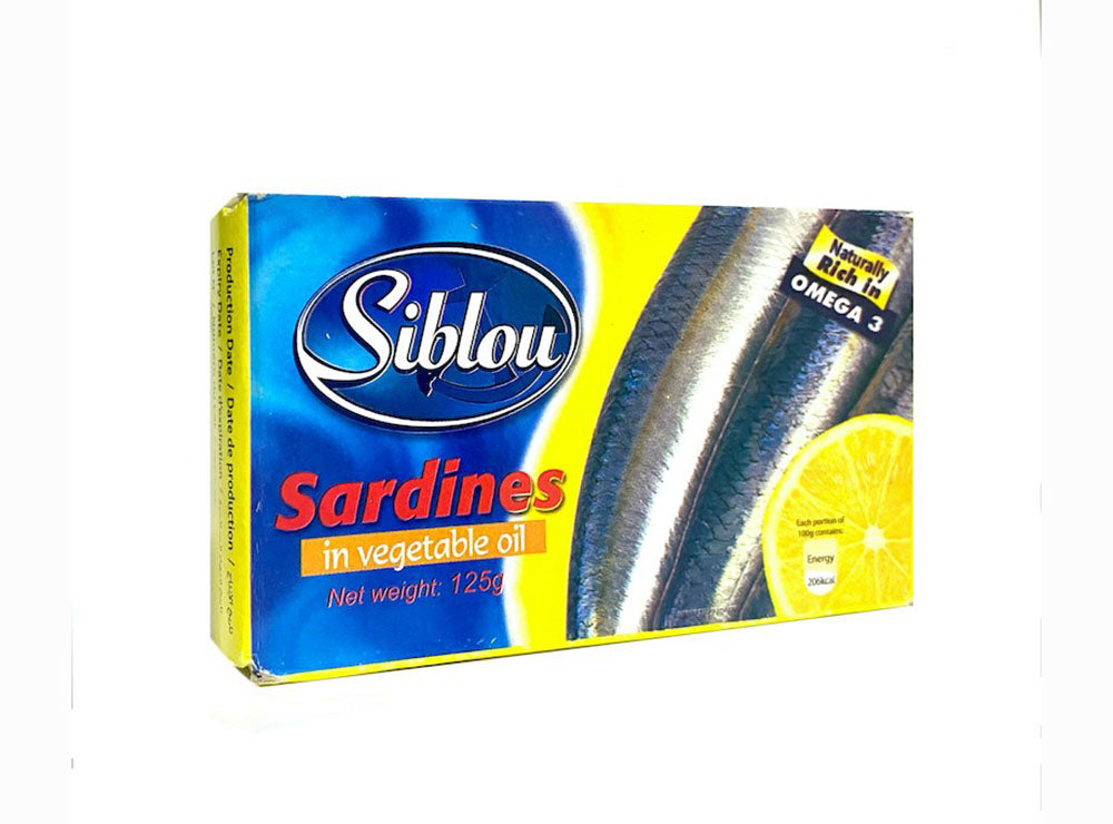 Siblou Sardine In Vegetable Oil