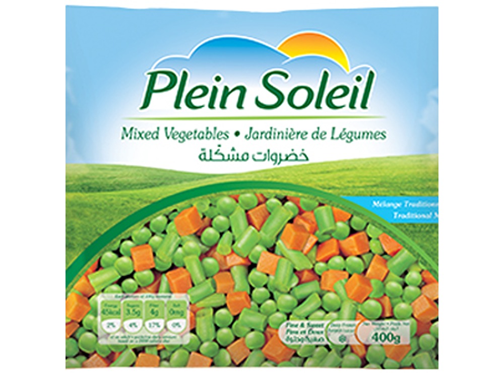 Plein Soleil Frozen Mixed Vegetables