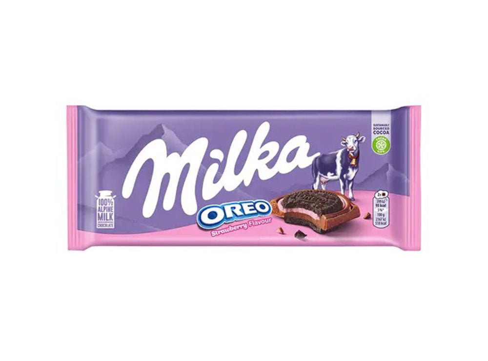 Milka Oreo Strawberry Flavor