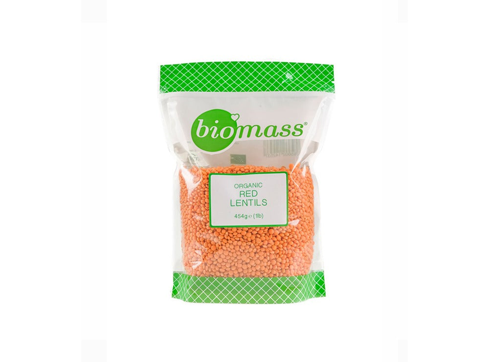 Biomass Organic Red Lentils