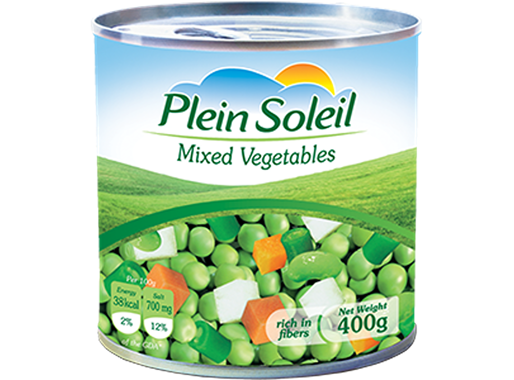 Plein Soleil Canned Mixed Vegetables