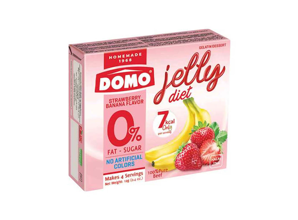 Domo Jelly Strawberry Diet