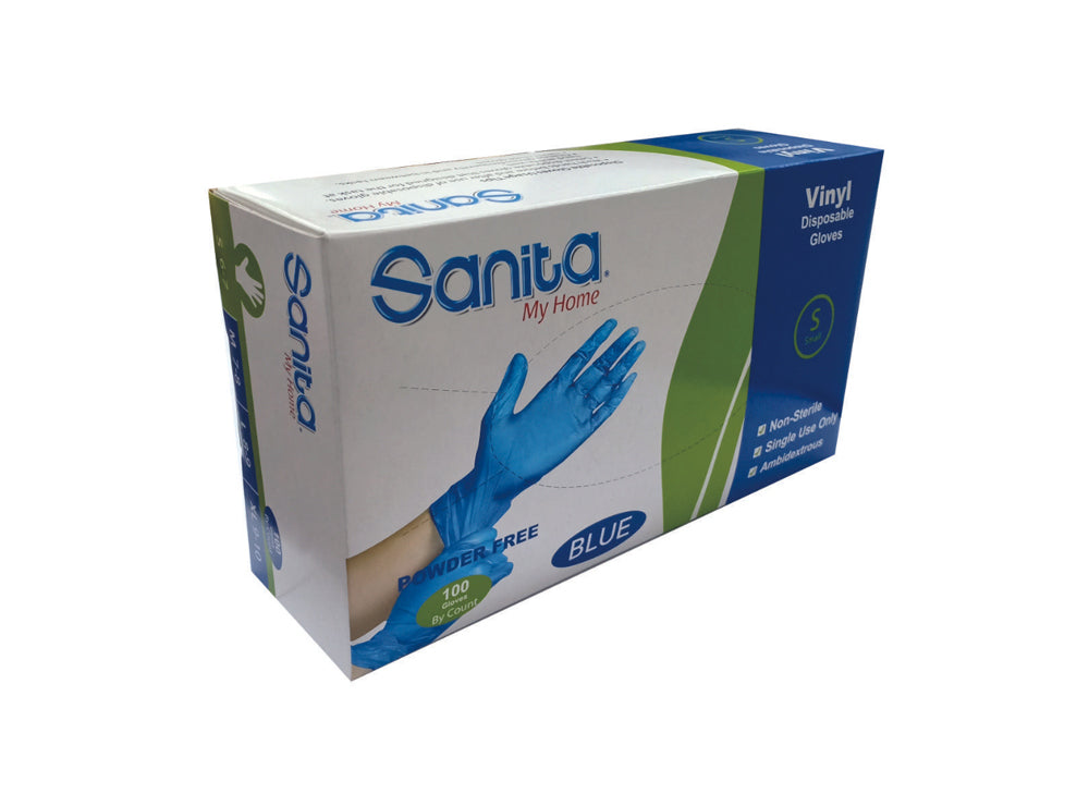 Sanita Vinyl Gloves Small