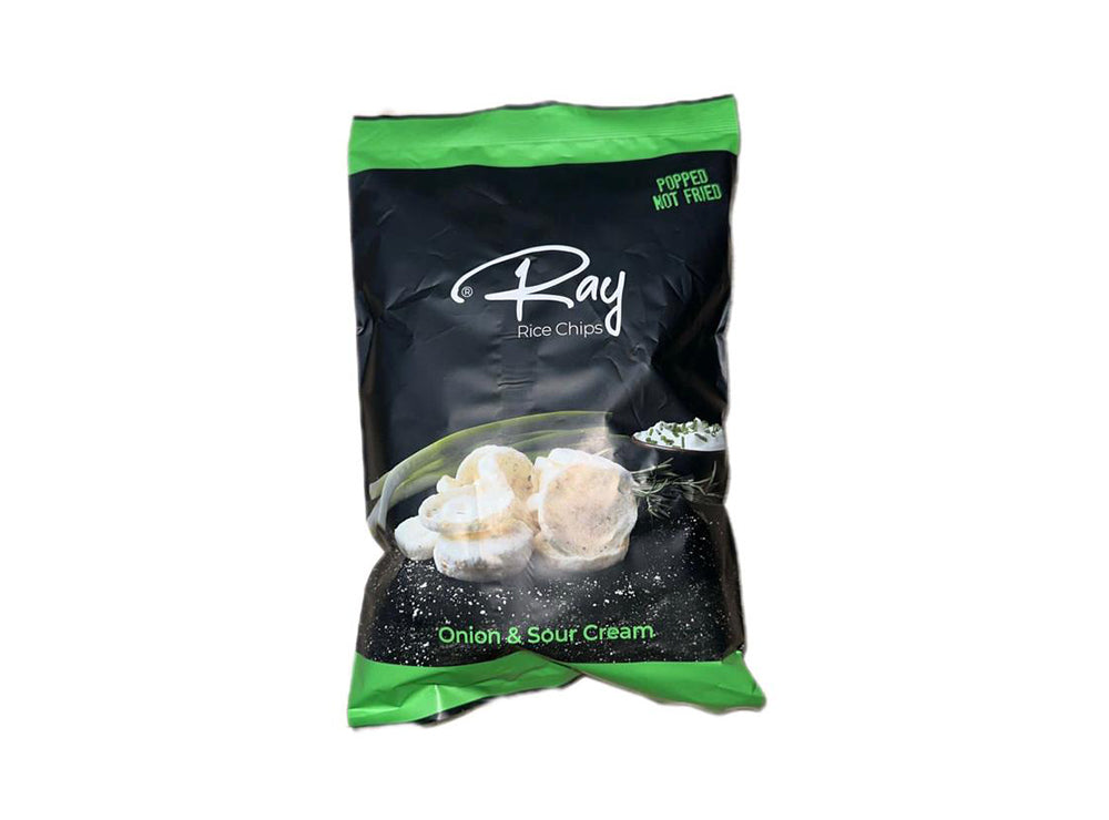 Ray Rice Chips Popped Not Fried Onion & Sour Cream