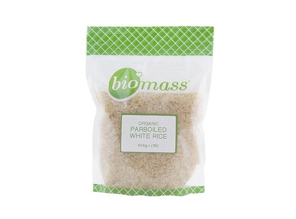 Biomass Organic Parboiled White Rice