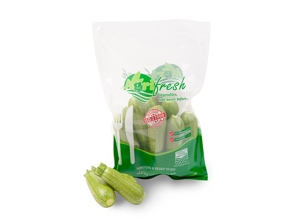 Agrifresh Zucchini Craved Sanitized
