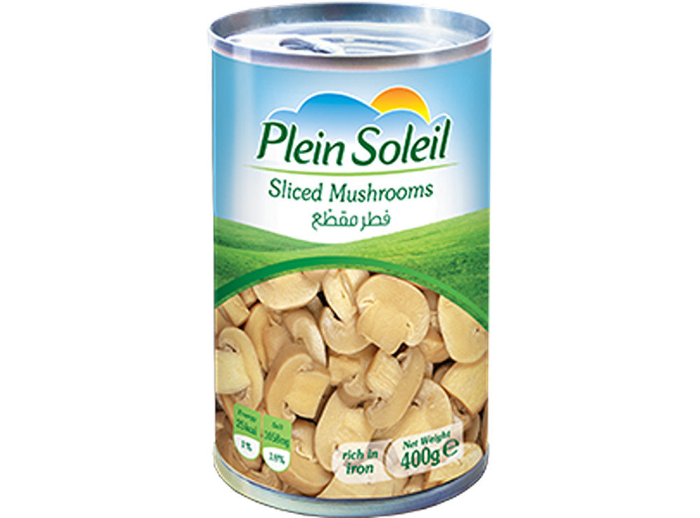 Plein Soleil Canned Sliced Mushrooms