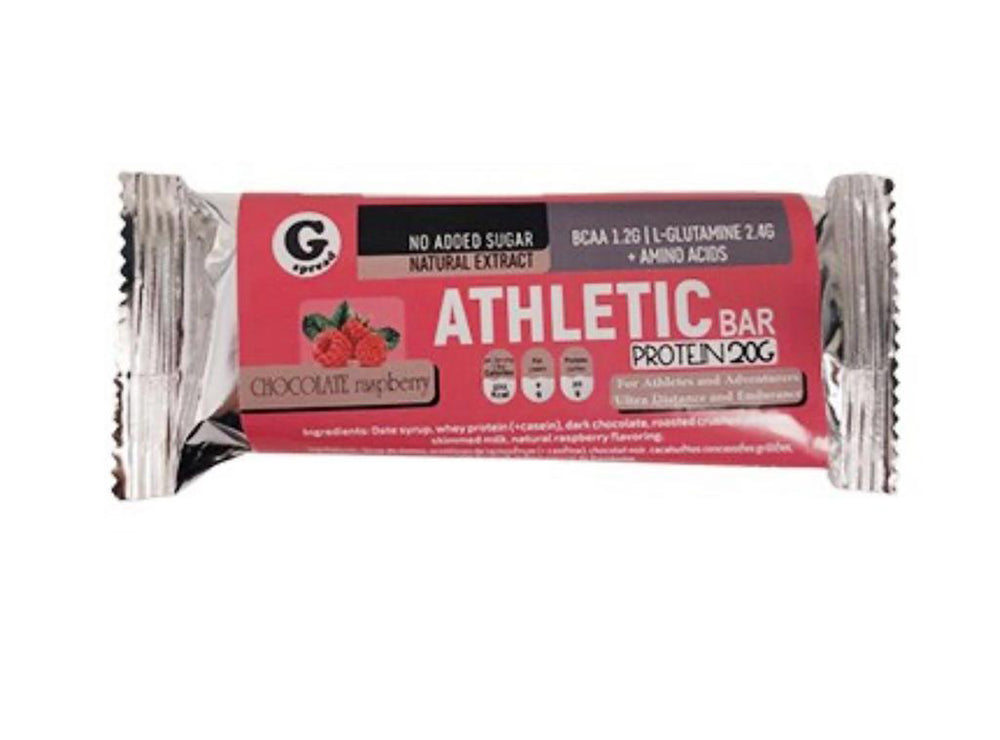 Athletic Bar Chocolate Chocolate Raspberry 20G Protein