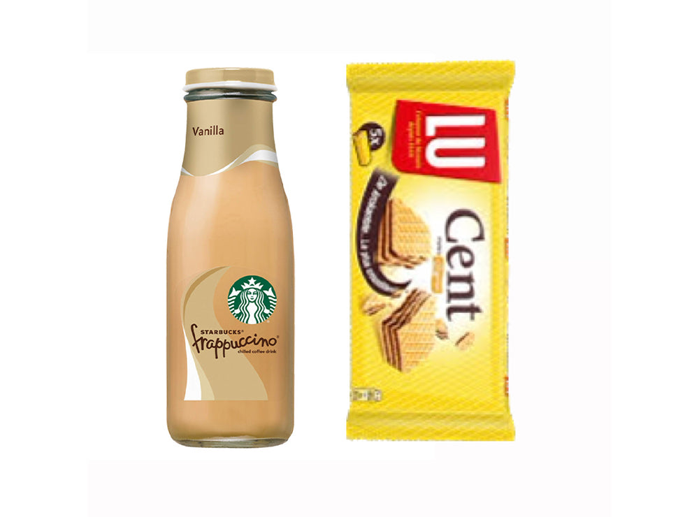 Bundle 19 - Lu Cent Wafer + 330 Ml Starbucks Vanilla Shake