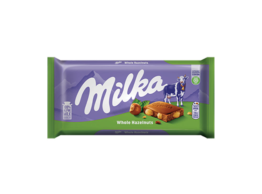 Milka Whole Hazelnuts