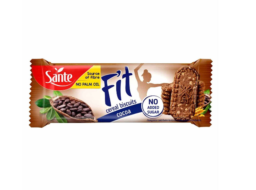 Sante Fit Cereal Biscuit No Added Sugar (Cocoa)