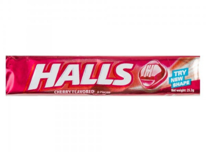 Halls Cherry Flavored Drops