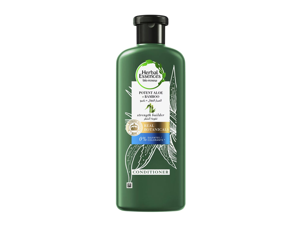 Herbal Essences Bio-Renew Potent Aloe + Bamboo Strength Builder Real Botanicals