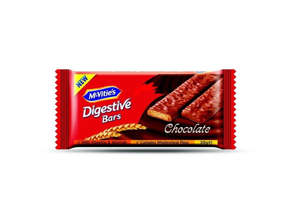 Mcvities Digestive Bars Chocolate
