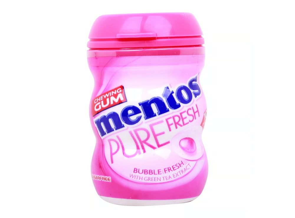 Mentos Pure Fresh Bubble Fresh Pink Jar