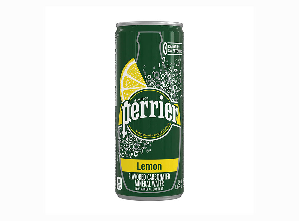 Perrier Can With Lemon