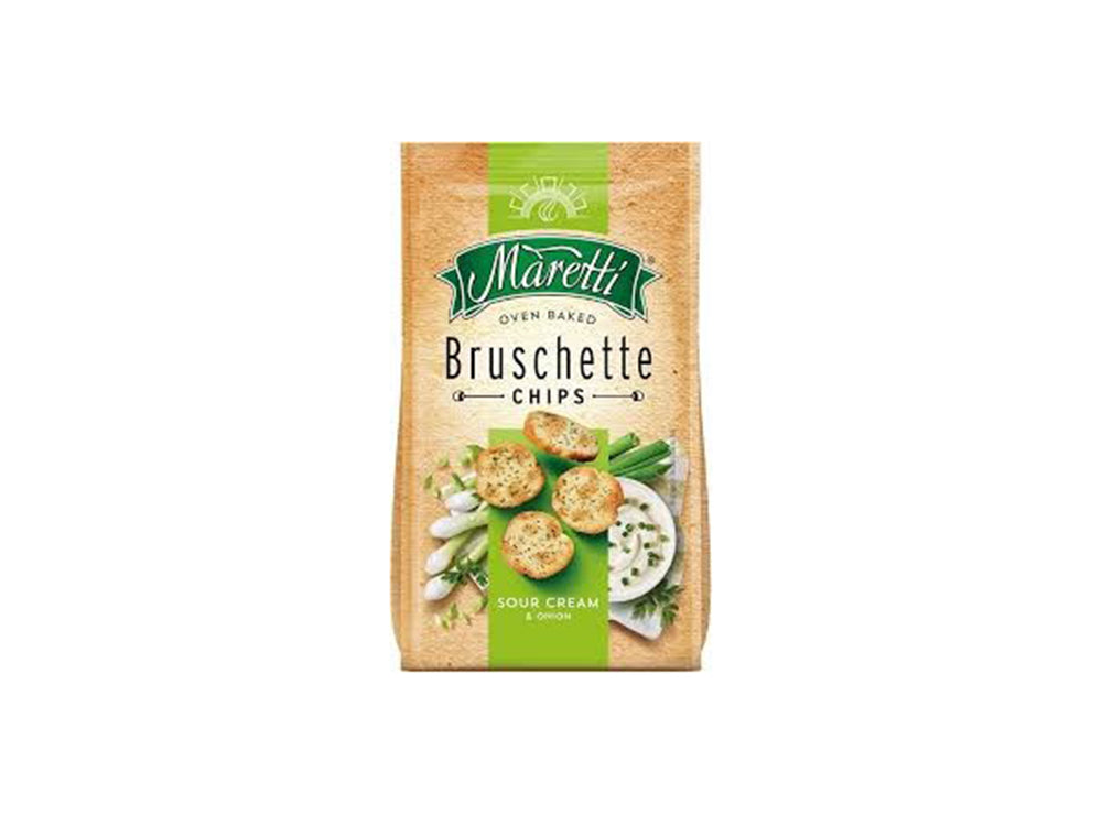 Maretti Oven Baked Bruschetta Chip Sour Cream & Onion