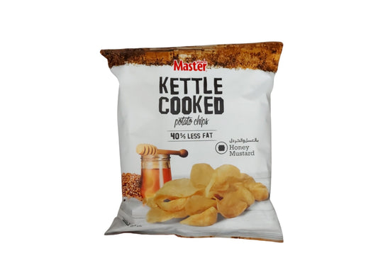 Master Kettle Cooked Honey Mustard 40% Less Fat Potato Chips