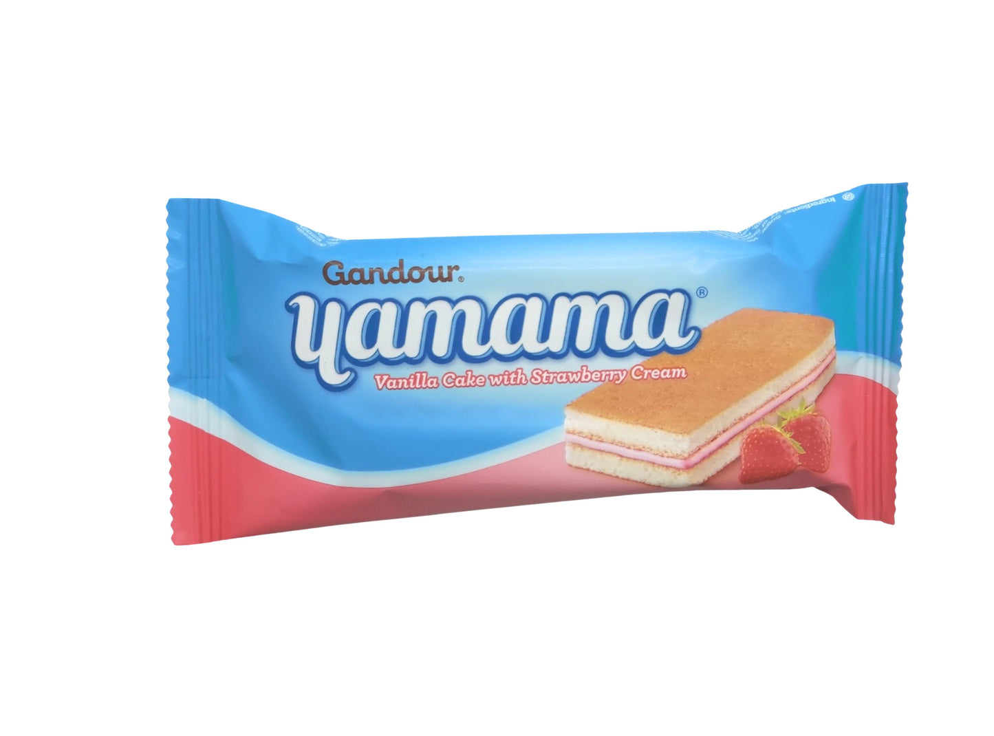 Gandour Yamama Vanilla Cake With Strawberry Cream