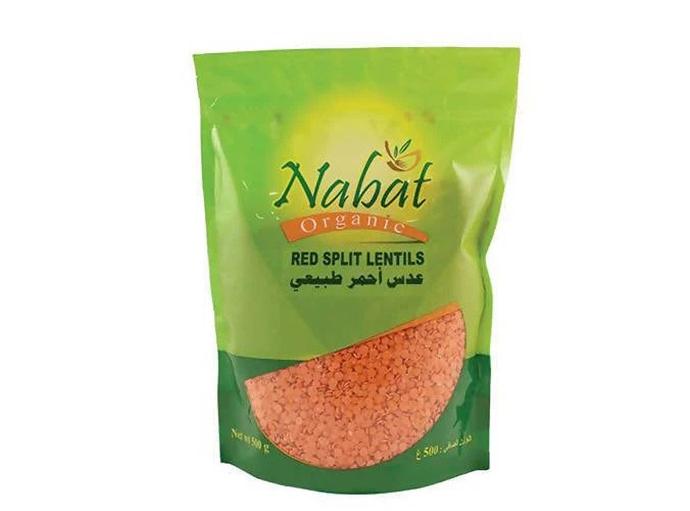 Nabat Organic Red Split Lentils