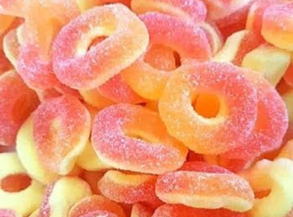 Sour Peach Rings Jelly