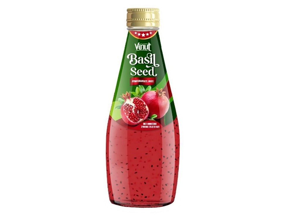 Vinut Basil Seed Pomegranate Juice