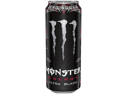 Monster Energy Drink Ultra Black Zero Sugar
