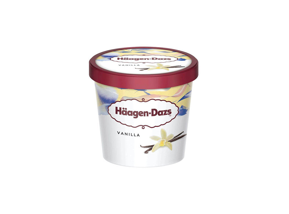 Haagen Dazs Vanilla Cup Ice Cream