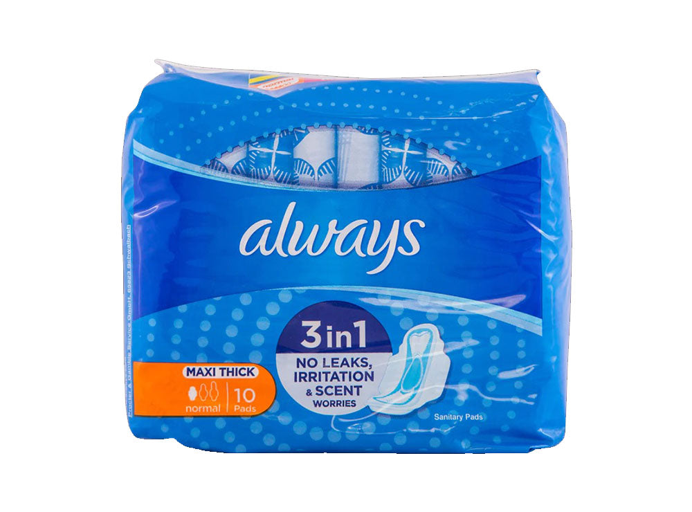 Always 3 In 1 Locks Germs Odour And Wetness Ultra Thin