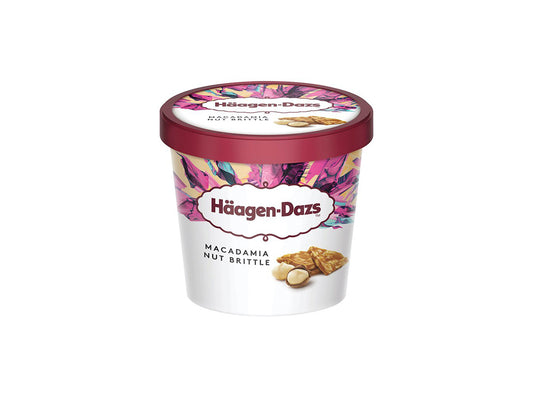 Haagen Dazs  Macadamia Nut Britile Cup Ice Cream