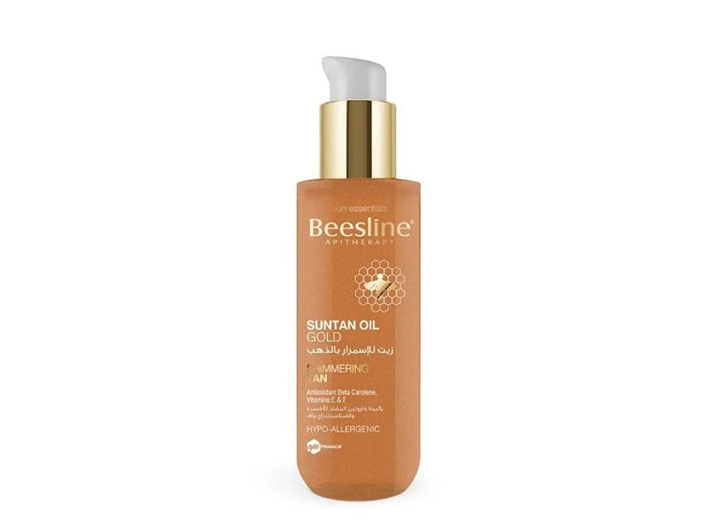 Beesline Suntan Oil Gold Shimmering Tan