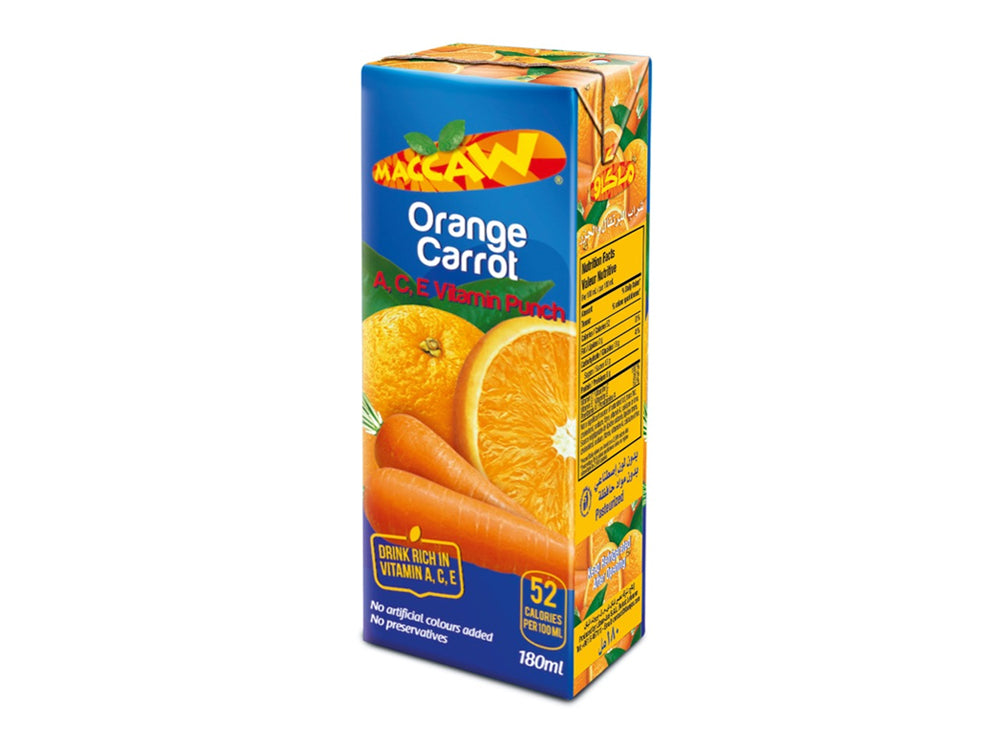 Maccaw Carrot And Orange