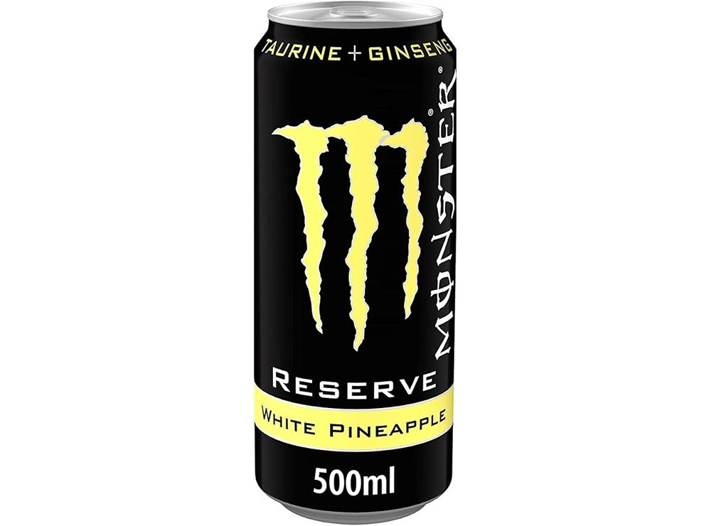 Monster Reserve White Pineapple Lkarnitine + Taurin + Ginseng + B Vitamin