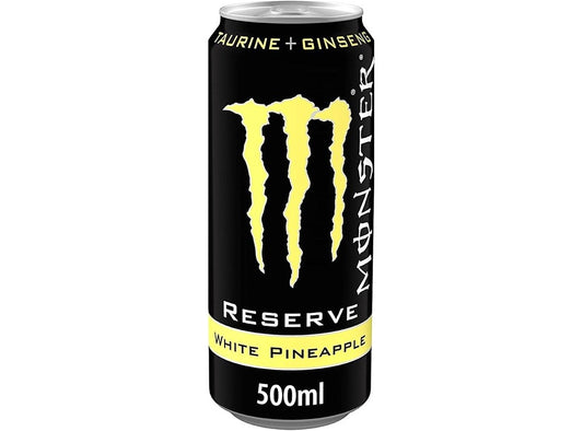 Monster Reserve White Pineapple Lkarnitine + Taurin + Ginseng + B Vitamin