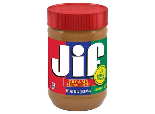 Jif Creamy Peanut Butter Taste 7G Protein Gluten Free