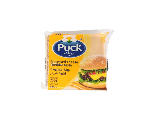 Puck Slices Cheddar (Af)
