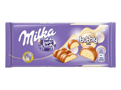 Milka Bubbly White