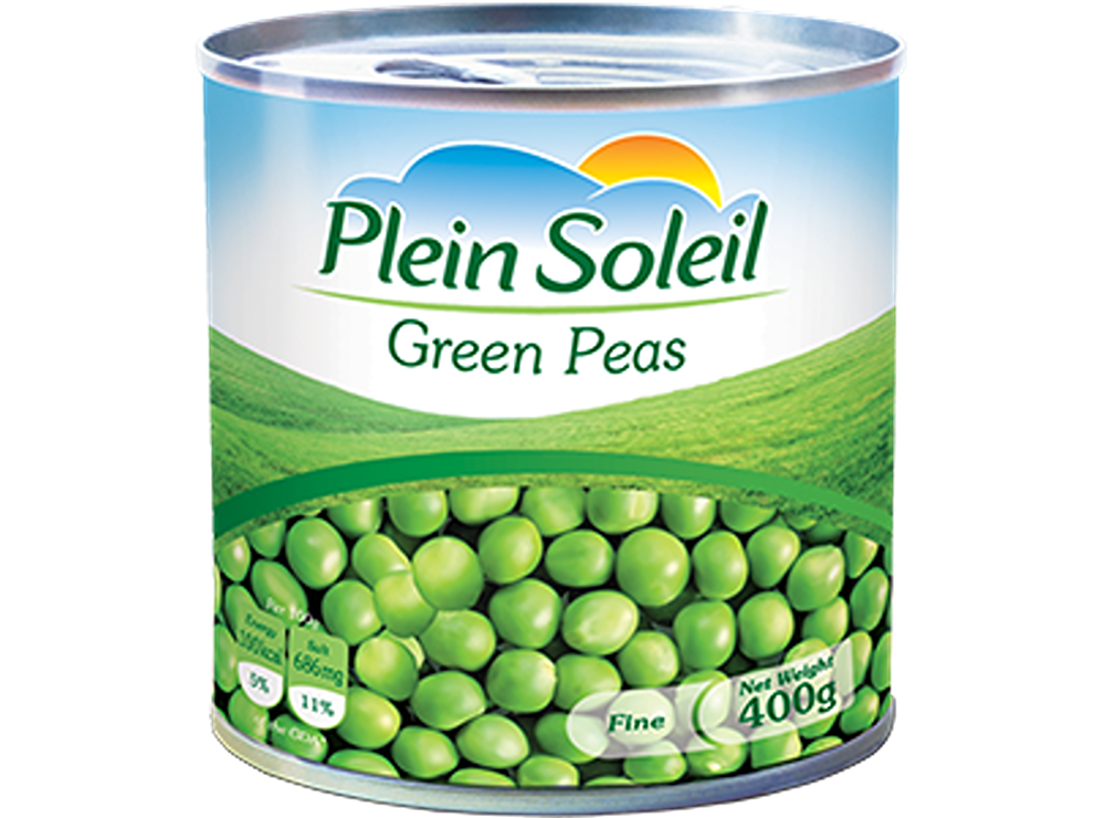 Plein Soleil Canned Peas