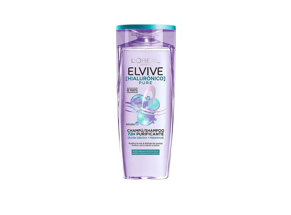 Elvive L'oreal Shampoo Hyaluron 72Hr