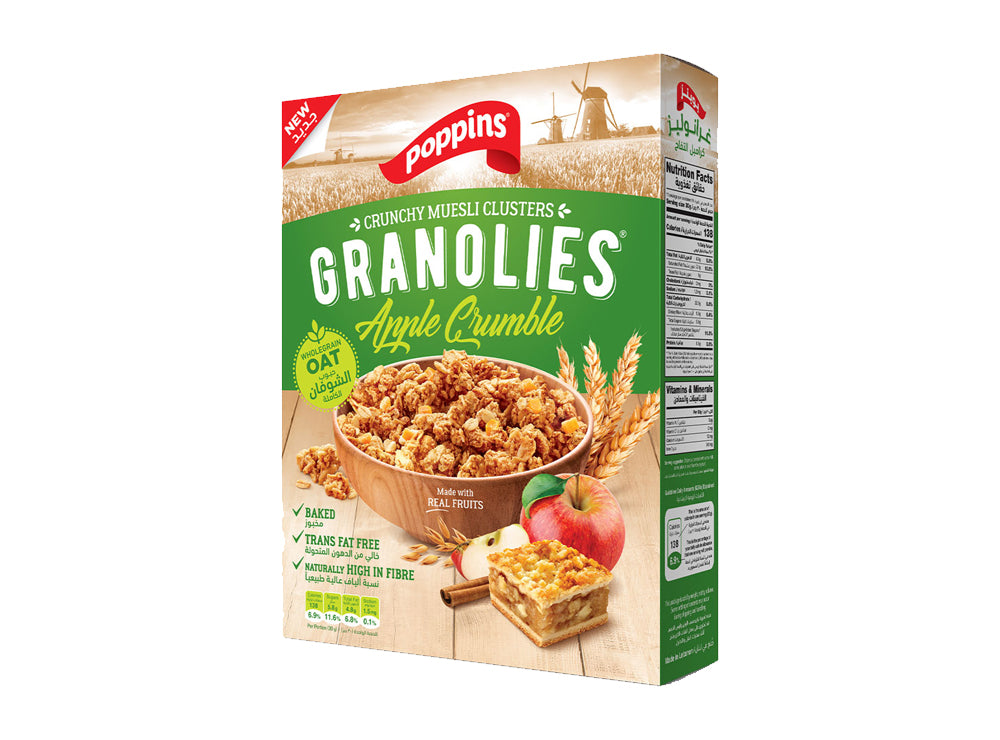 Poppins Granolies Apple Crumble