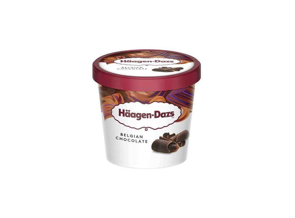 Haagen Dazs Belgian Chocolate Cup Ice Cream