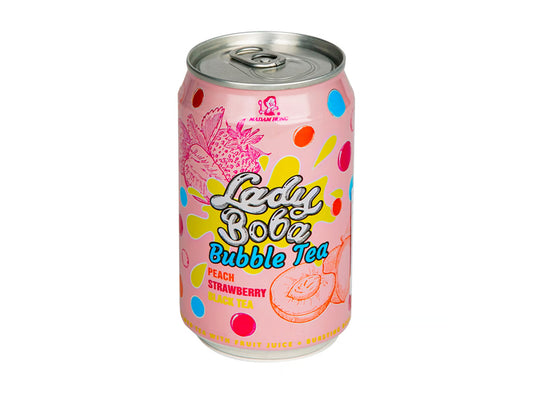 Lady Bobo Bubble Tea Tea Peach Strawberry